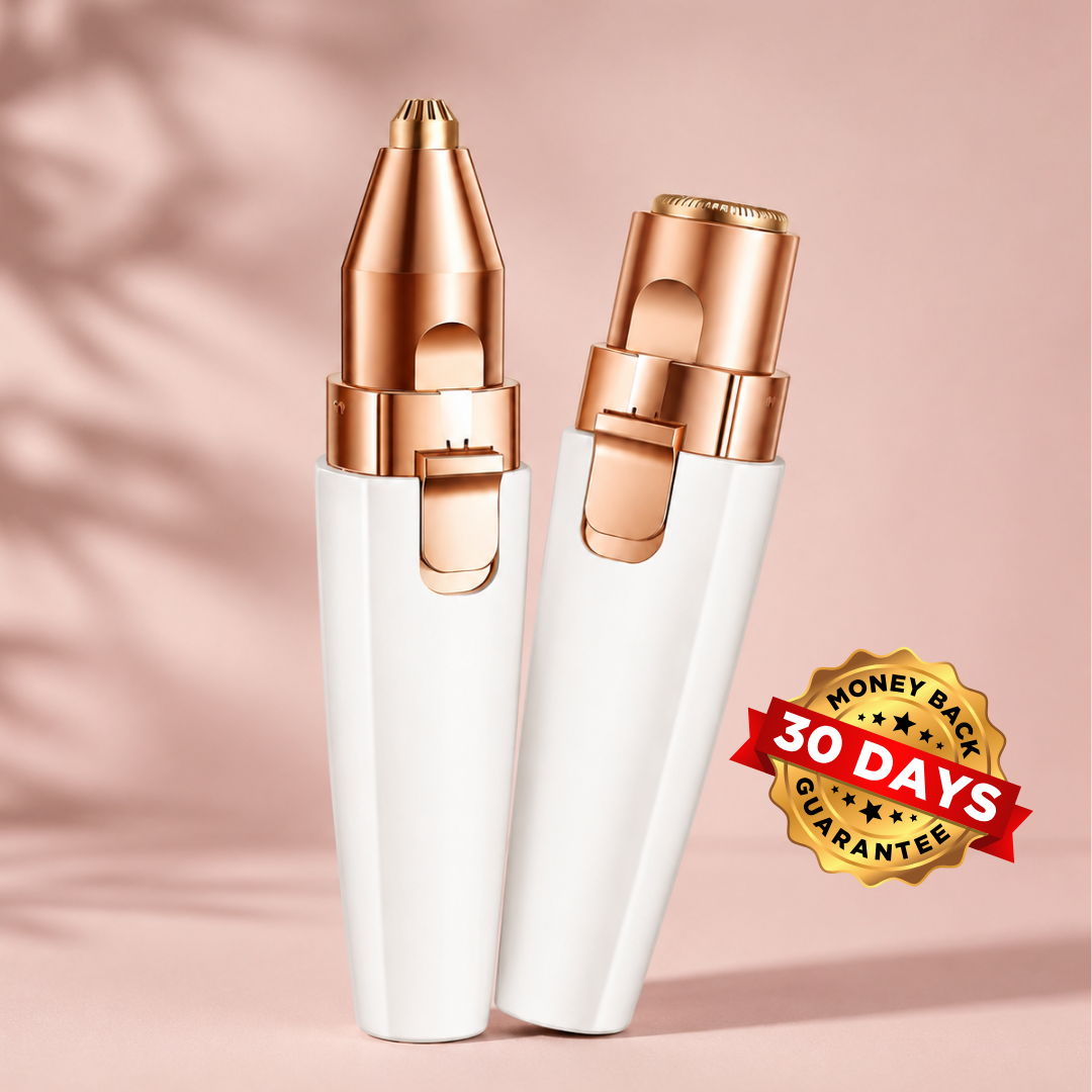 Premium 2-In-1 Facial Hair Remover
