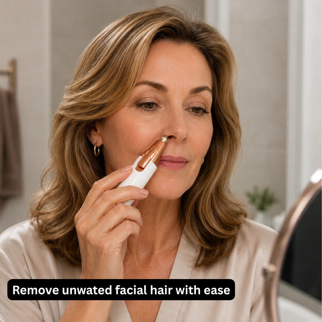 Premium 2-In-1 Facial Hair Remover