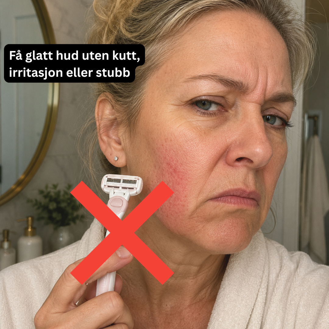 Premium 2-i-1 Ansiktshårfjerner