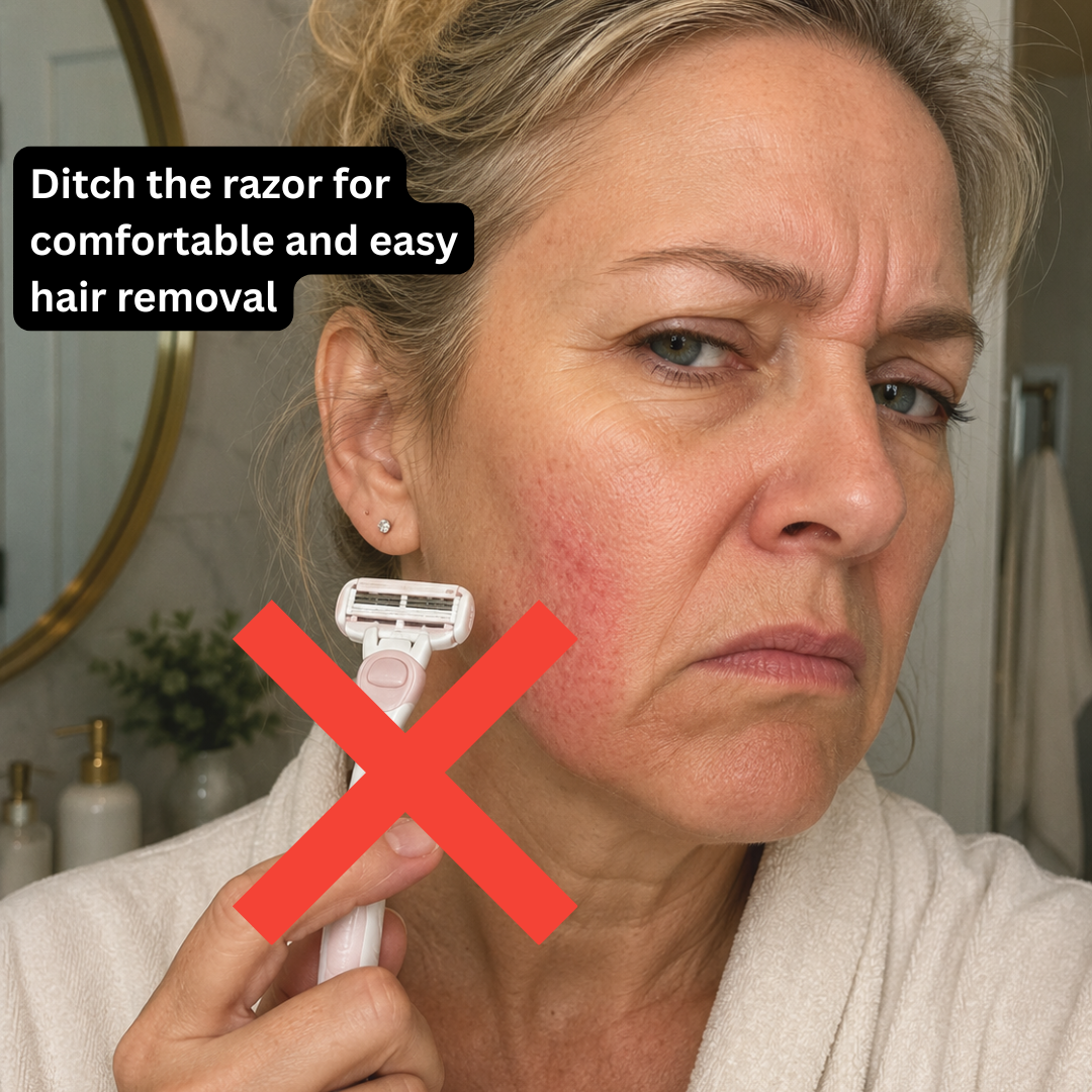 Premium 2-In-1 Facial Hair Remover