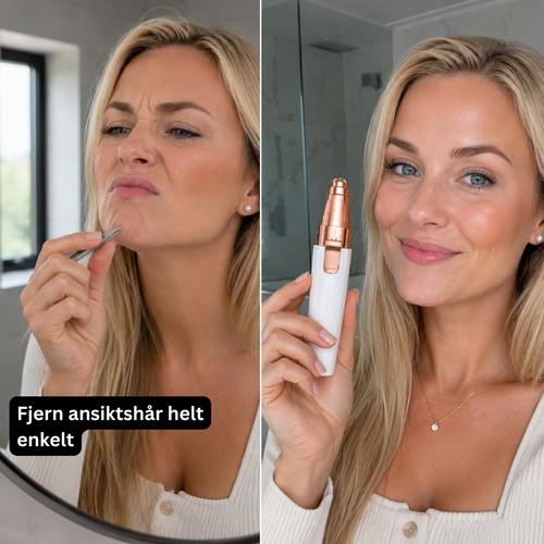 Premium 2-In-1 Facial Hair Remover